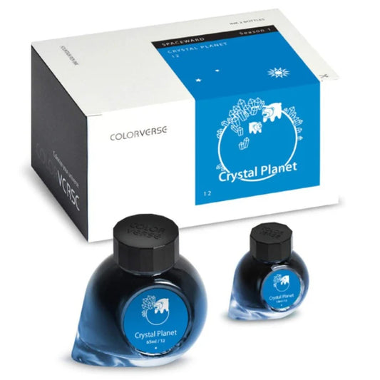 COLORVERSE, Ink 2 Bottles - SPACEWARD Season 1 CRYSTAL PLANET (65ml+15ml).