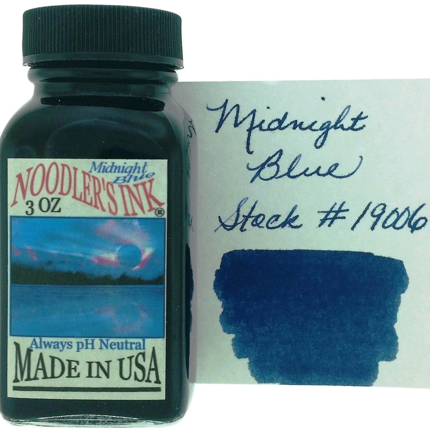 Noodler's Ink Bottle (Midnight Blue - 88 ML) 19006