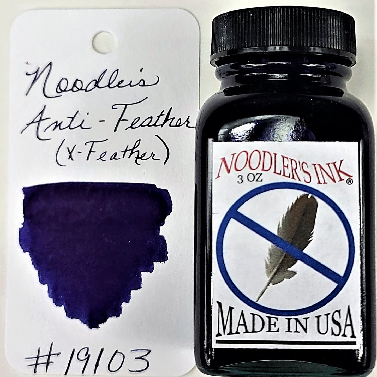 Noodler's Ink Bottle (Anti Feather Blue - 88 ML) 19103