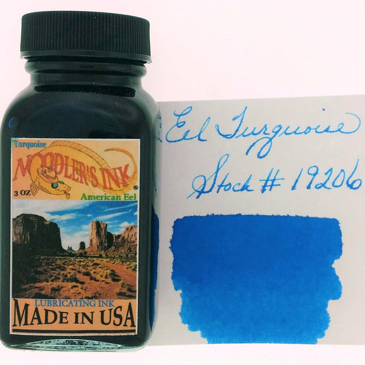 Noodler's Ink Bottle (Eel Turquois - 88 ML) 19206