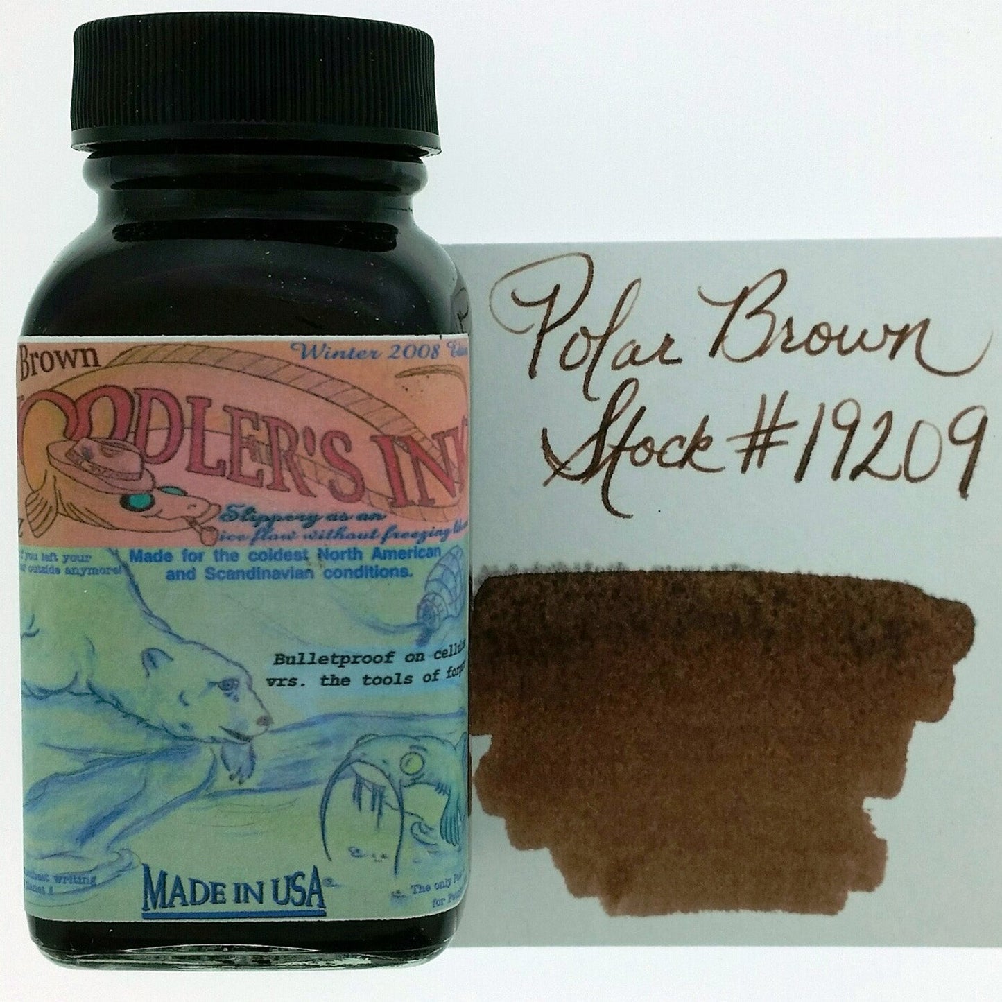 Noodler's Ink Bottle (Polar Brown - 88 ML) 19209