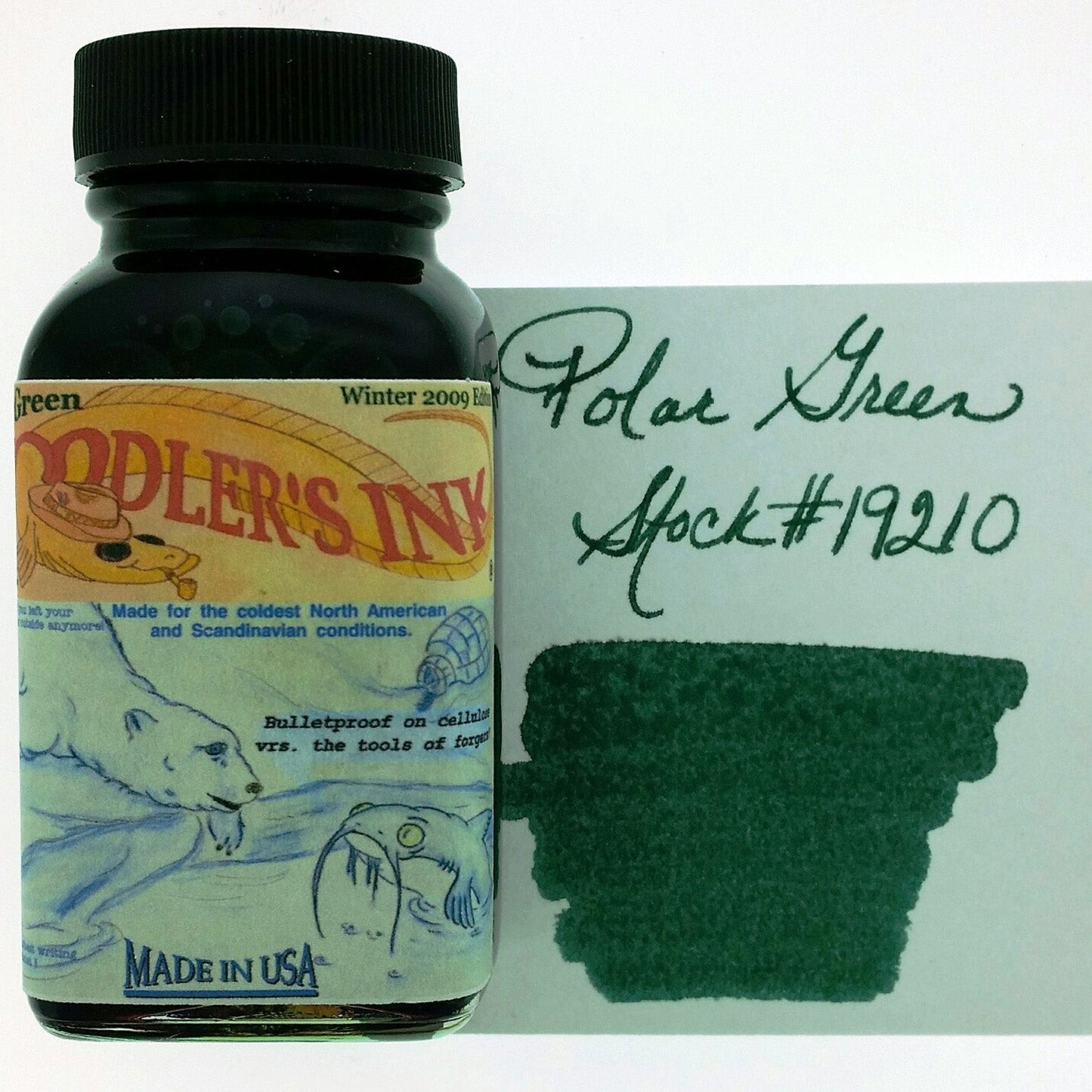 Noodler's Ink Bottle (Polar Green - 88 ML) 19210