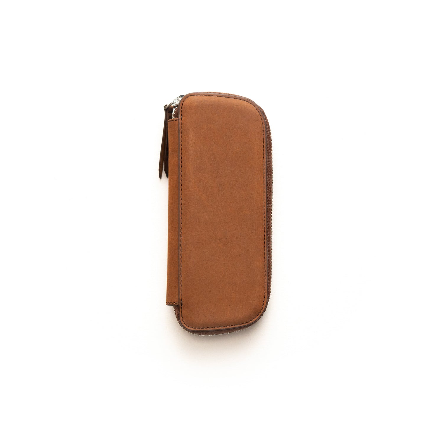 Endless Companion Leather Adjustable Pen Pouch - 2 Pens - Brown