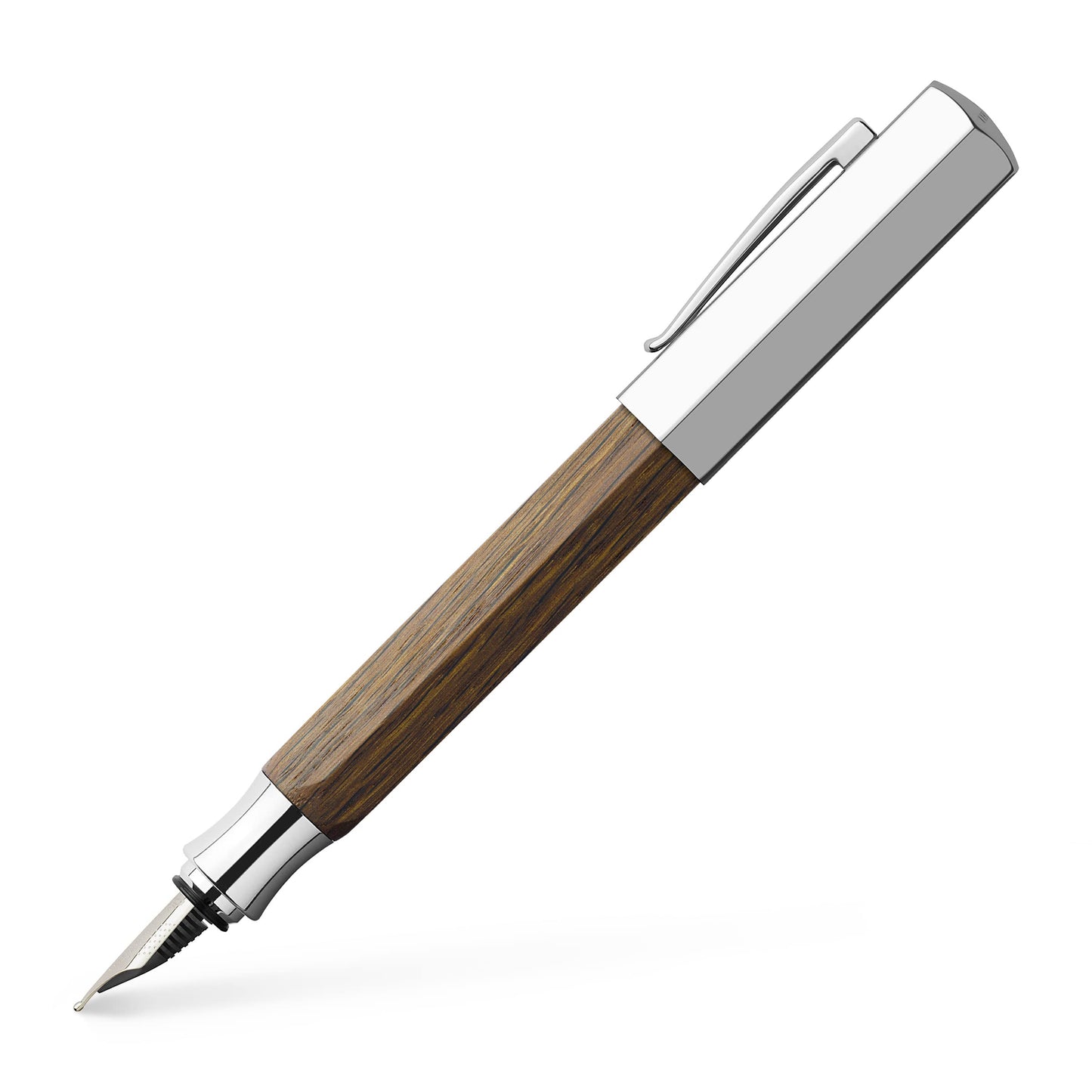 Faber-Castell  Ondoro Smoked Oak Wood Fountain Pen