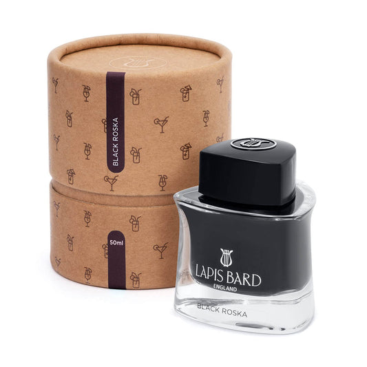 Lapis Bard Ink Bottle 50ml - Black Roska (Black)