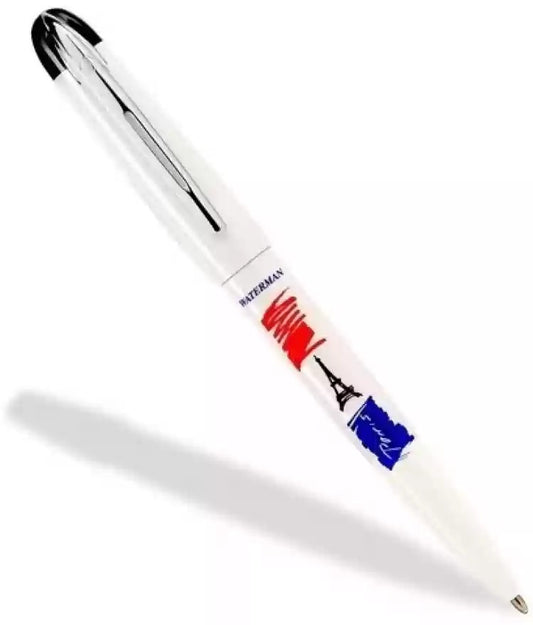 Waterman Eiffel Tower White Ball Pen