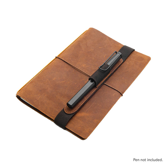 Explorer - Refillable Leather Journal Regalia Paper - Brown