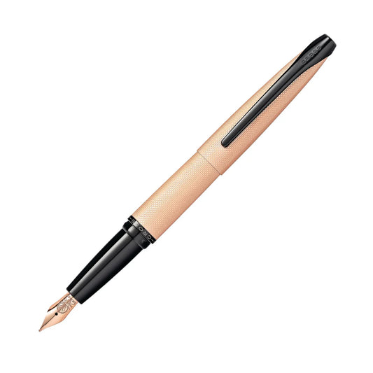 Cross ATX Brushed Rose Gold Fountain Pen.