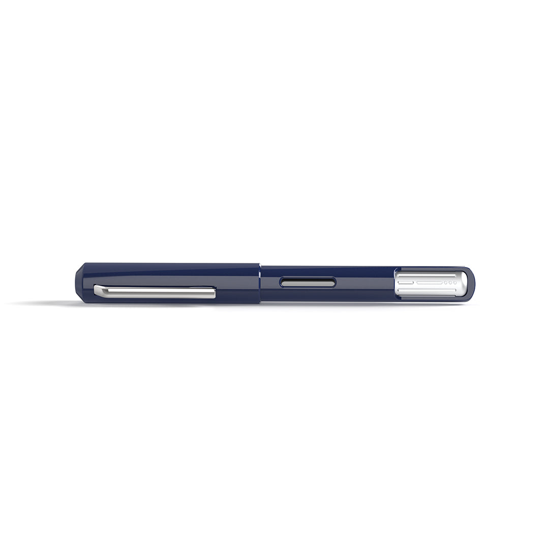 Endless Captiva Torque-Filler Fountain Pen - Deep Ocean Chrome