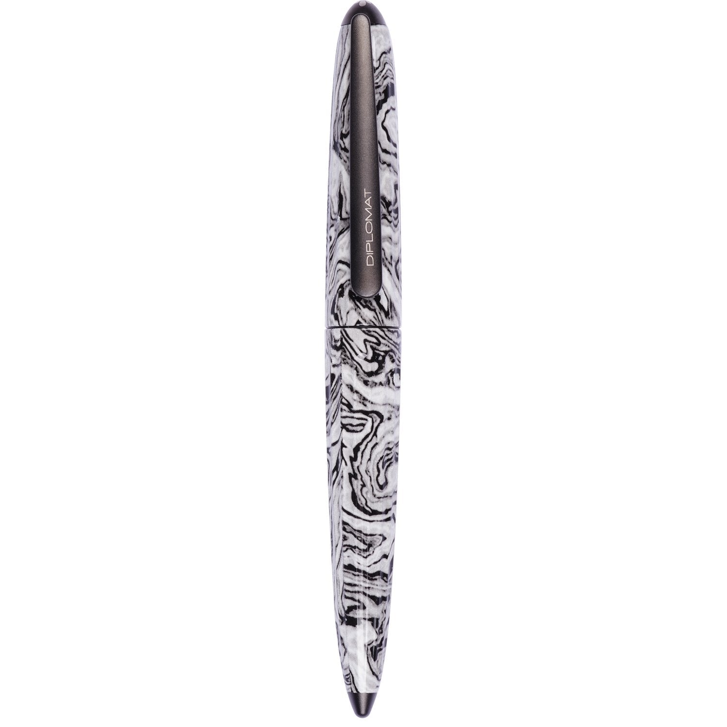 Diplomat Aero Limited Edition Volute Fountain Pen is shaped like the airship named Zeppelin of the 1900's