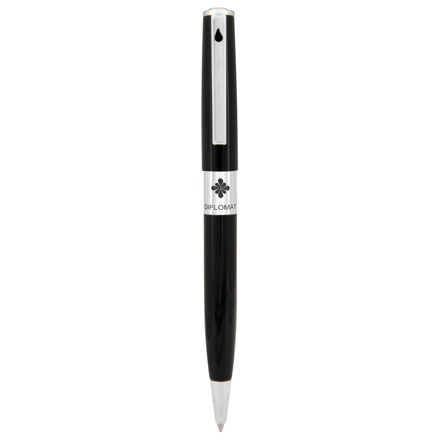 Diplomat CLR Black Lacquer Ballpoint Pen