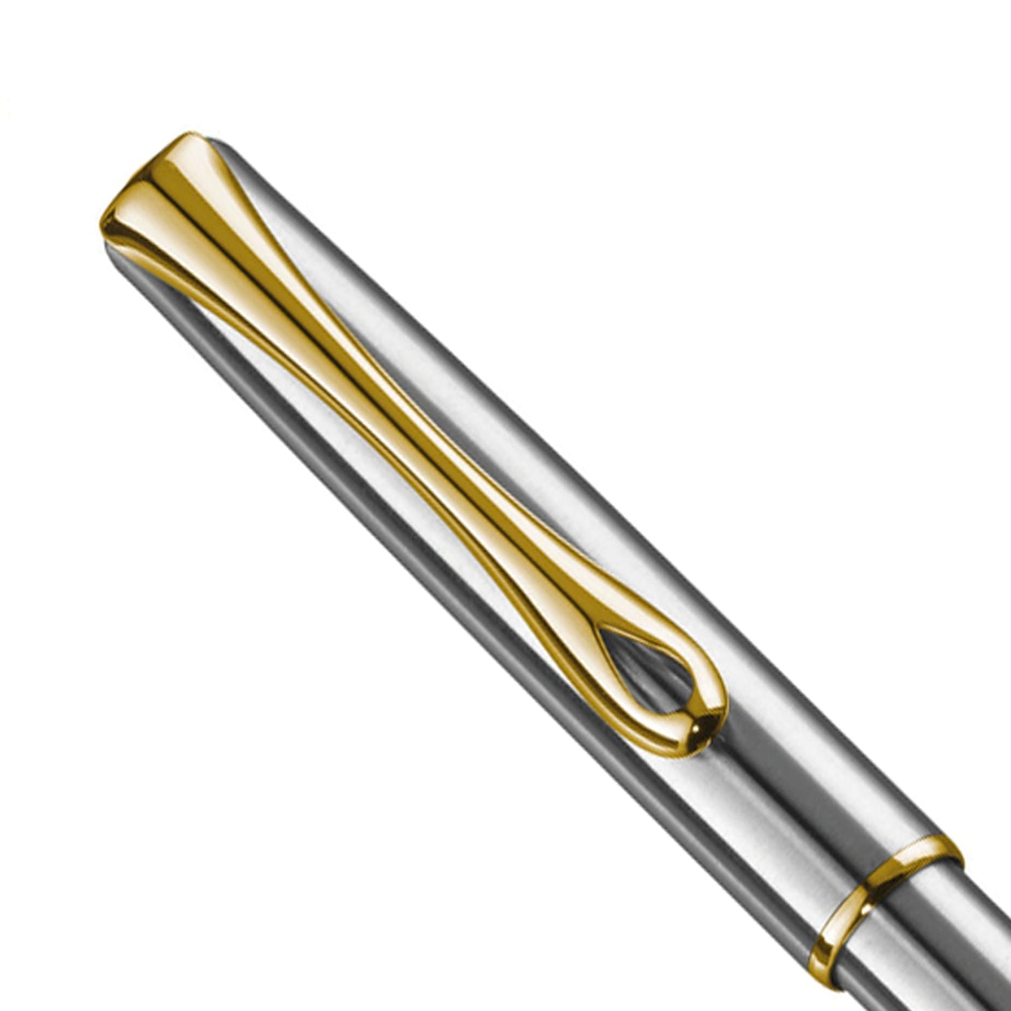 Diplomat Traveller Stainless Steel Gold easyFLOW Ball Pen D10061109