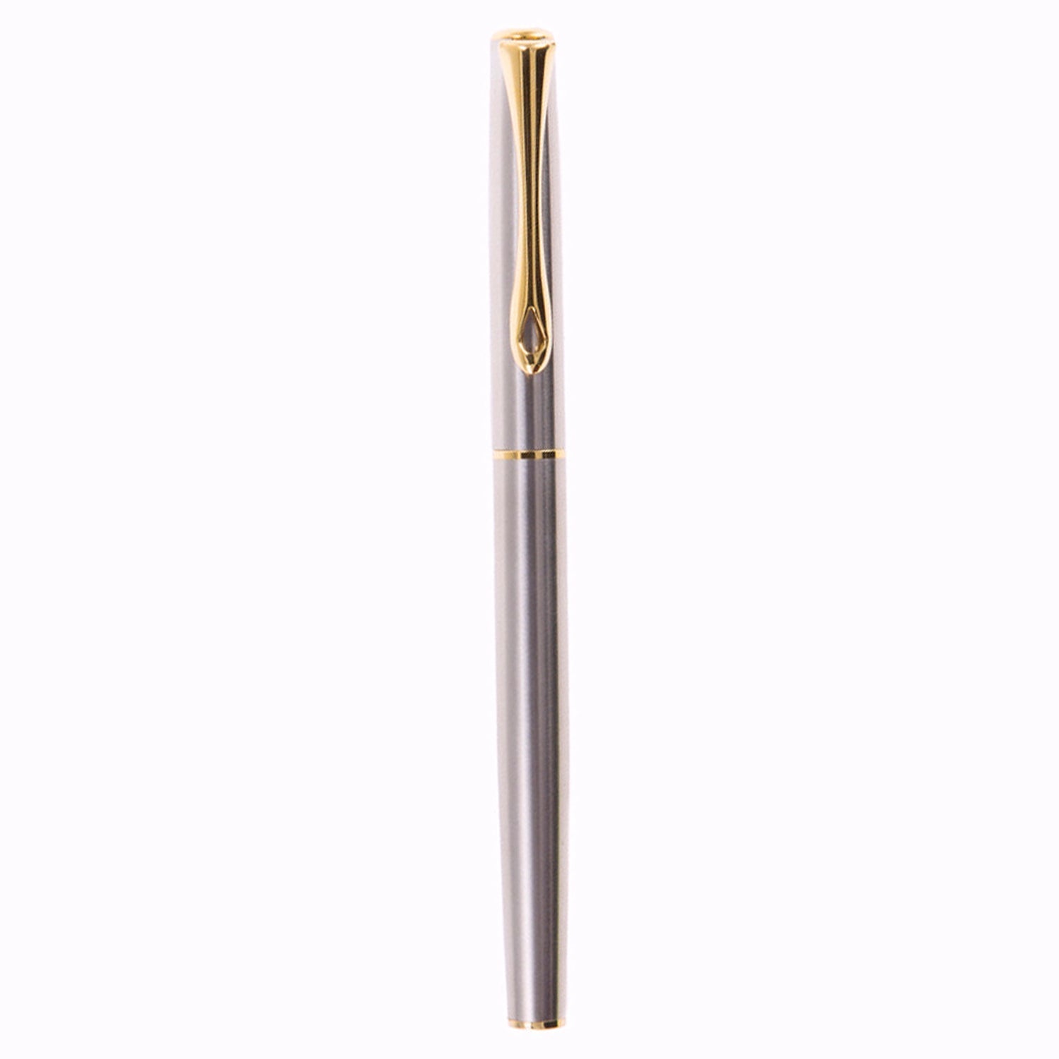 Diplomat Traveller Stainless Steel Gold Roller Ball Pen D20000651