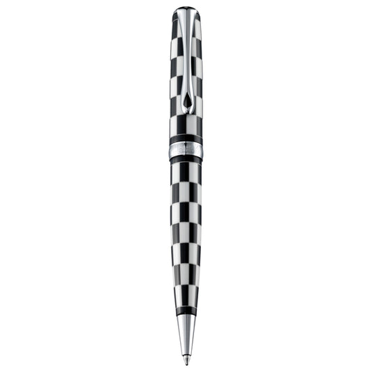 Diplomat Excellence A Plus Rome Black White easyFLOW Ball Pen D40102040