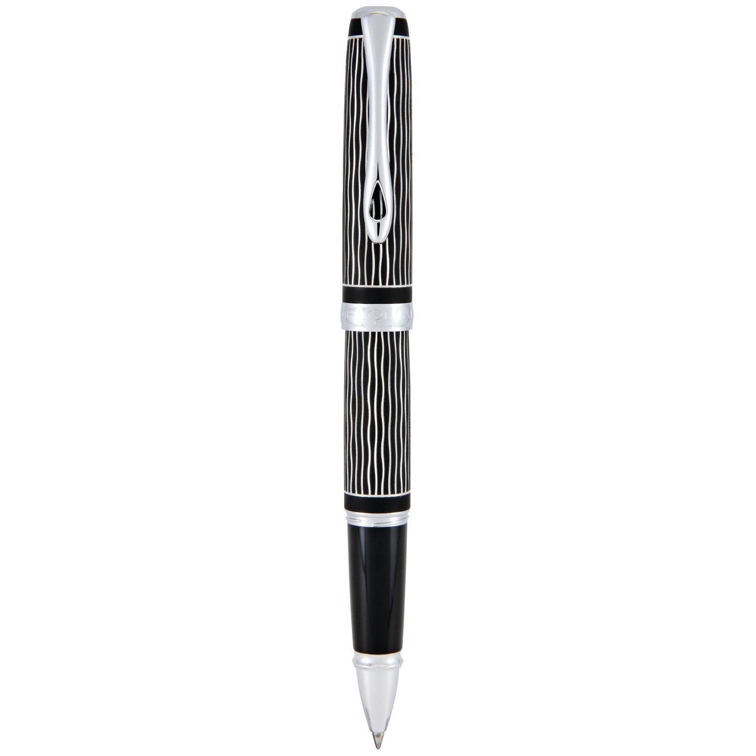 Diplomat Excellence A Plus Wave Guilloche Lapis Black Roller Ball Pen D40104030