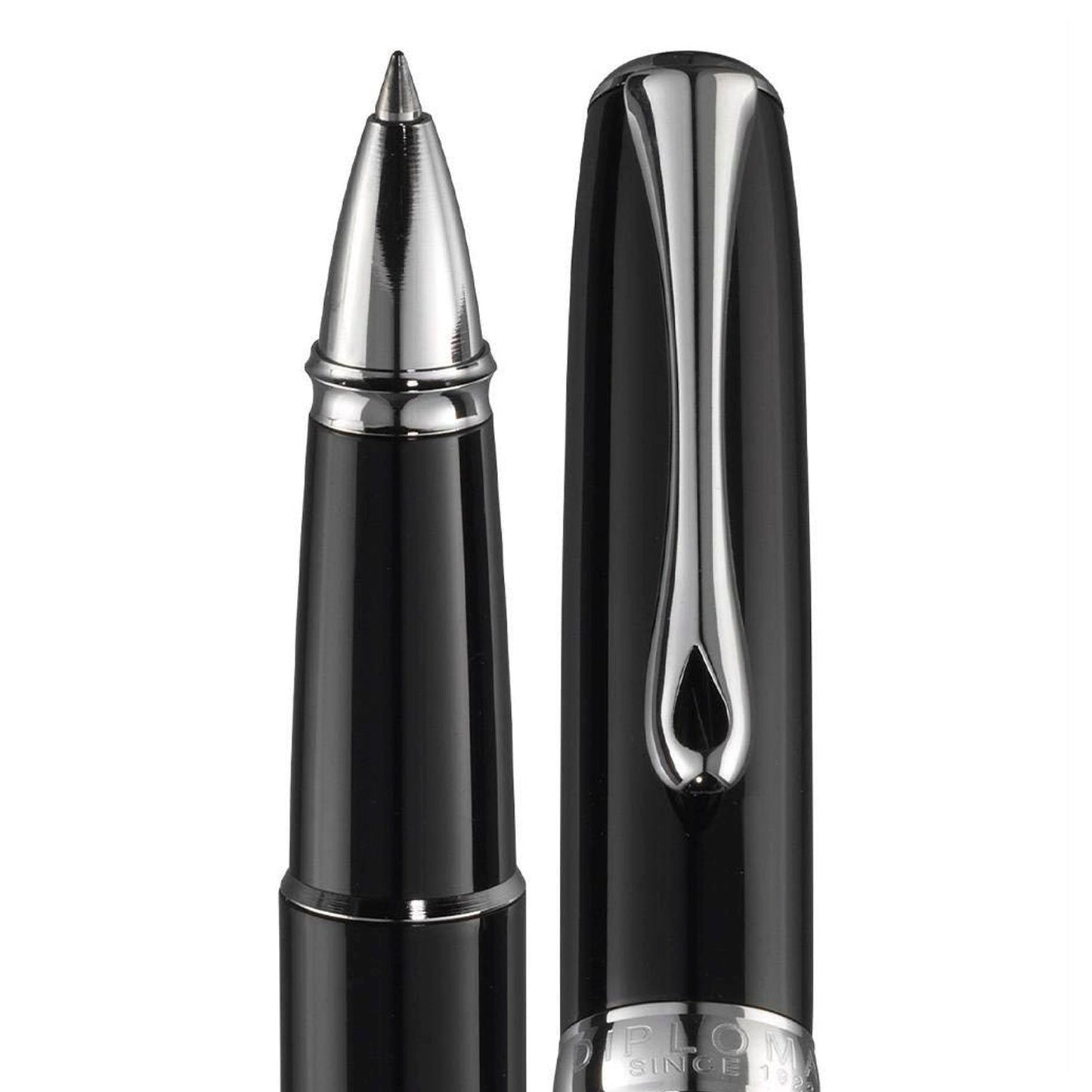 Diplomat Excellence A2 Black Lacquer Roller Ball Pen D40202030