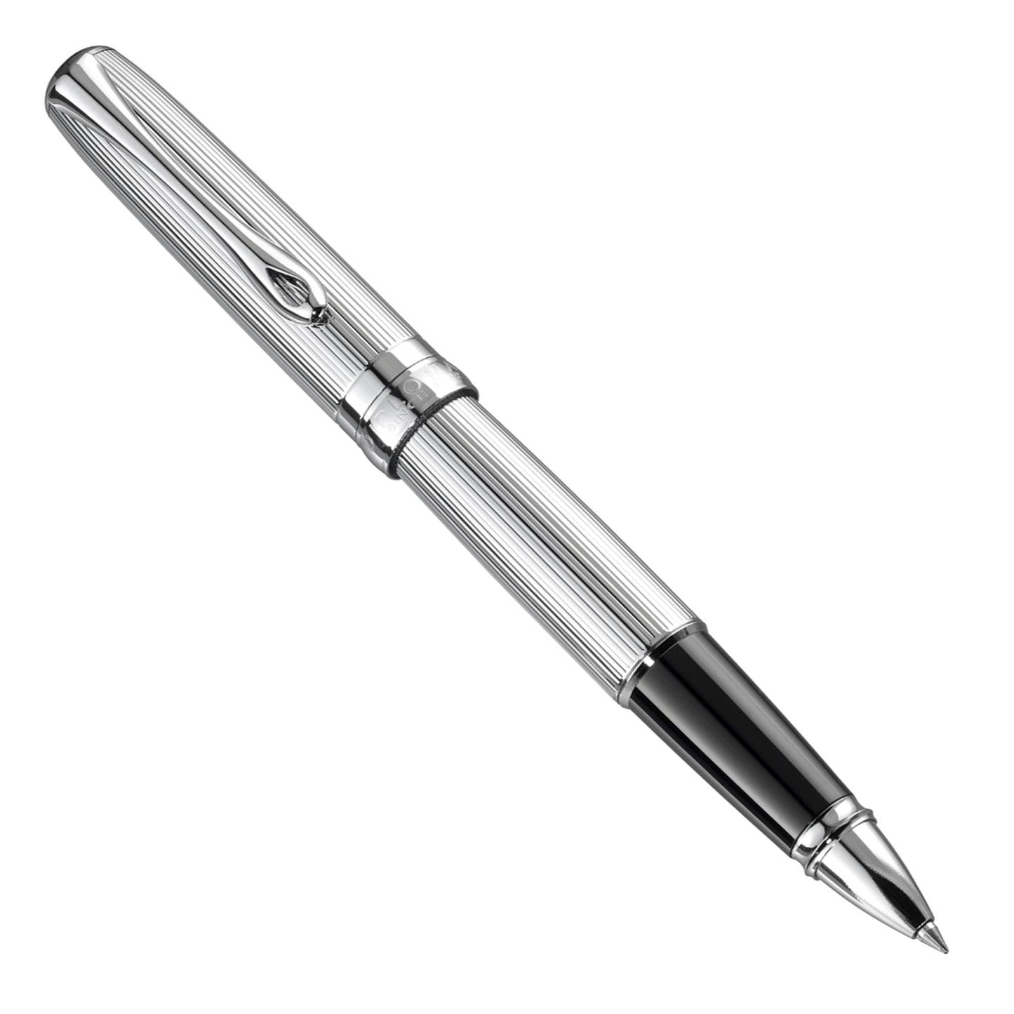 Diplomat Excellence A2 Guilloche Chrome Roller Ball Pen D40207030