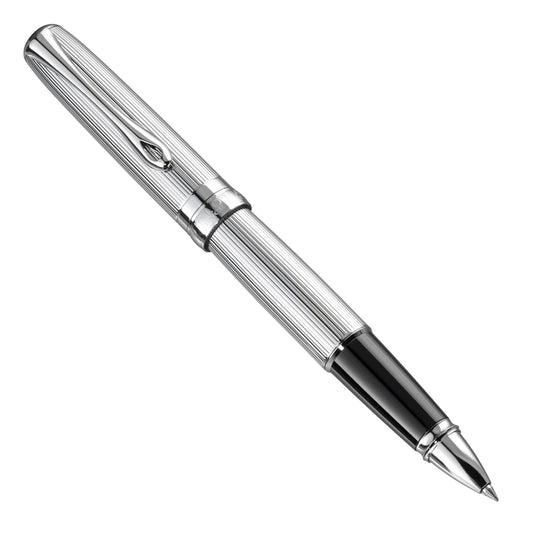 Diplomat Excellence A2 Guilloche Chrome Roller Ball Pen D40207030