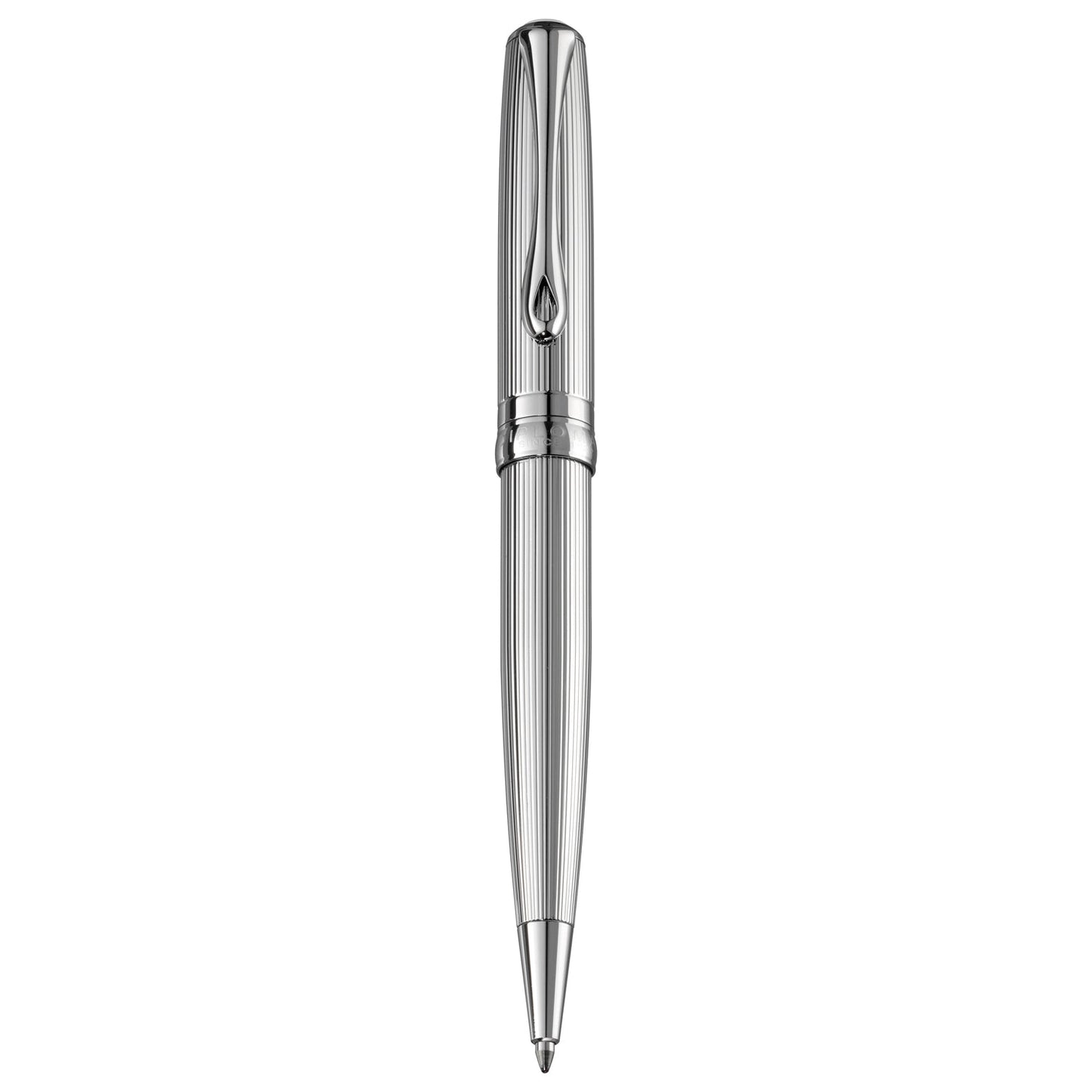 Diplomat Excellence A2 Guilloche Chrome easyFLOW Ball Pen D40207040