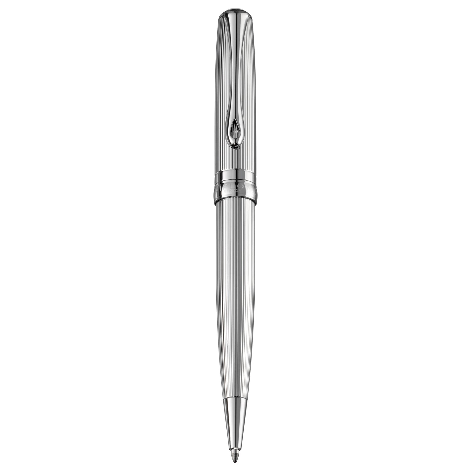 Diplomat Excellence A2 Guilloche Chrome easyFLOW Ball Pen D40207040