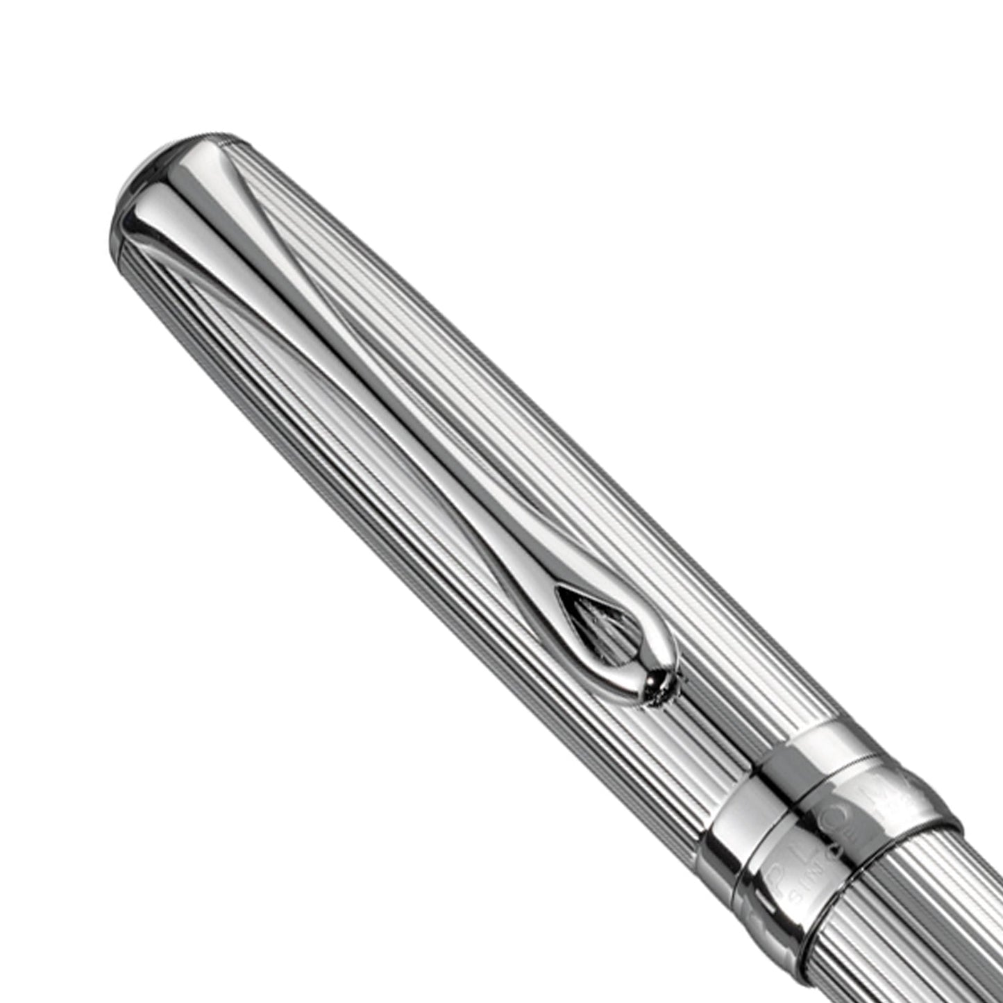 Diplomat Excellence A2 Guilloche Chrome easyFLOW Ball Pen D40207040