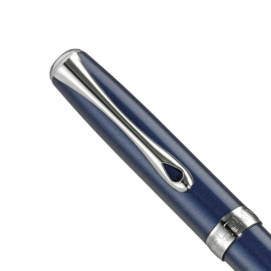 Diplomat Excellence A2 Midnight Blue/Chrome easyFLOW Ball Pen D40209040