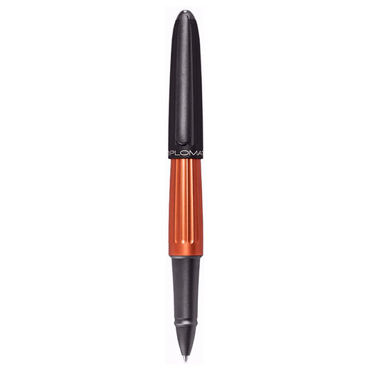 Diplomat Aero Black/Orange Roller Ball Pen D40313030