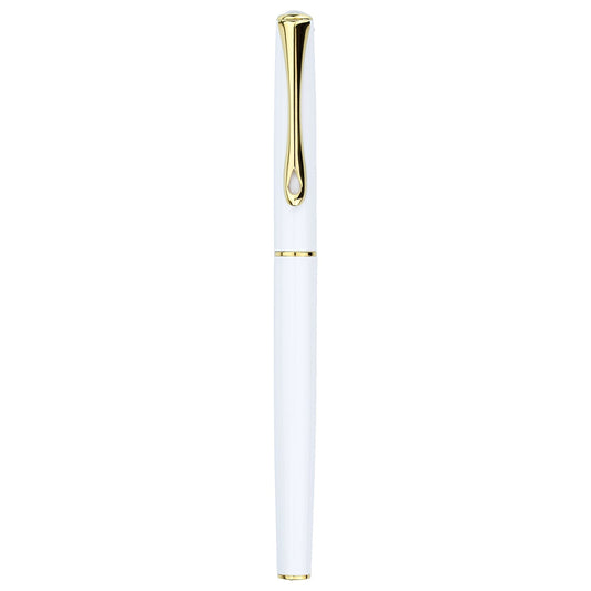 Diplomat Traveller Snow White Gold Roller Ball Pen D40705030