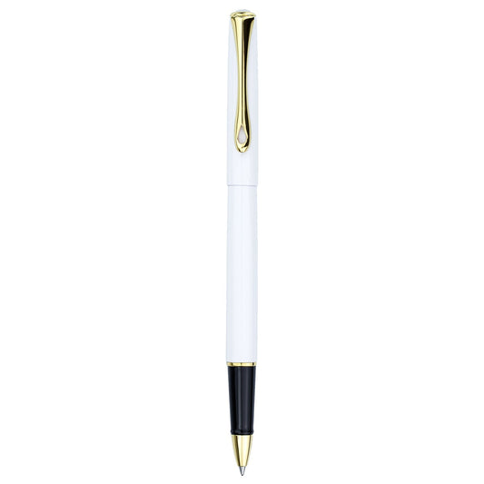 Diplomat Traveller Snow White Gold Roller Ball Pen D40705030