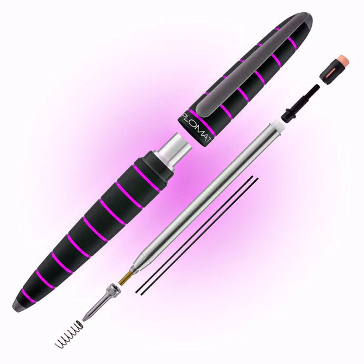 Diplomat Elox Black/Purple Mechanical Pencil (0.7 MM) D40353050