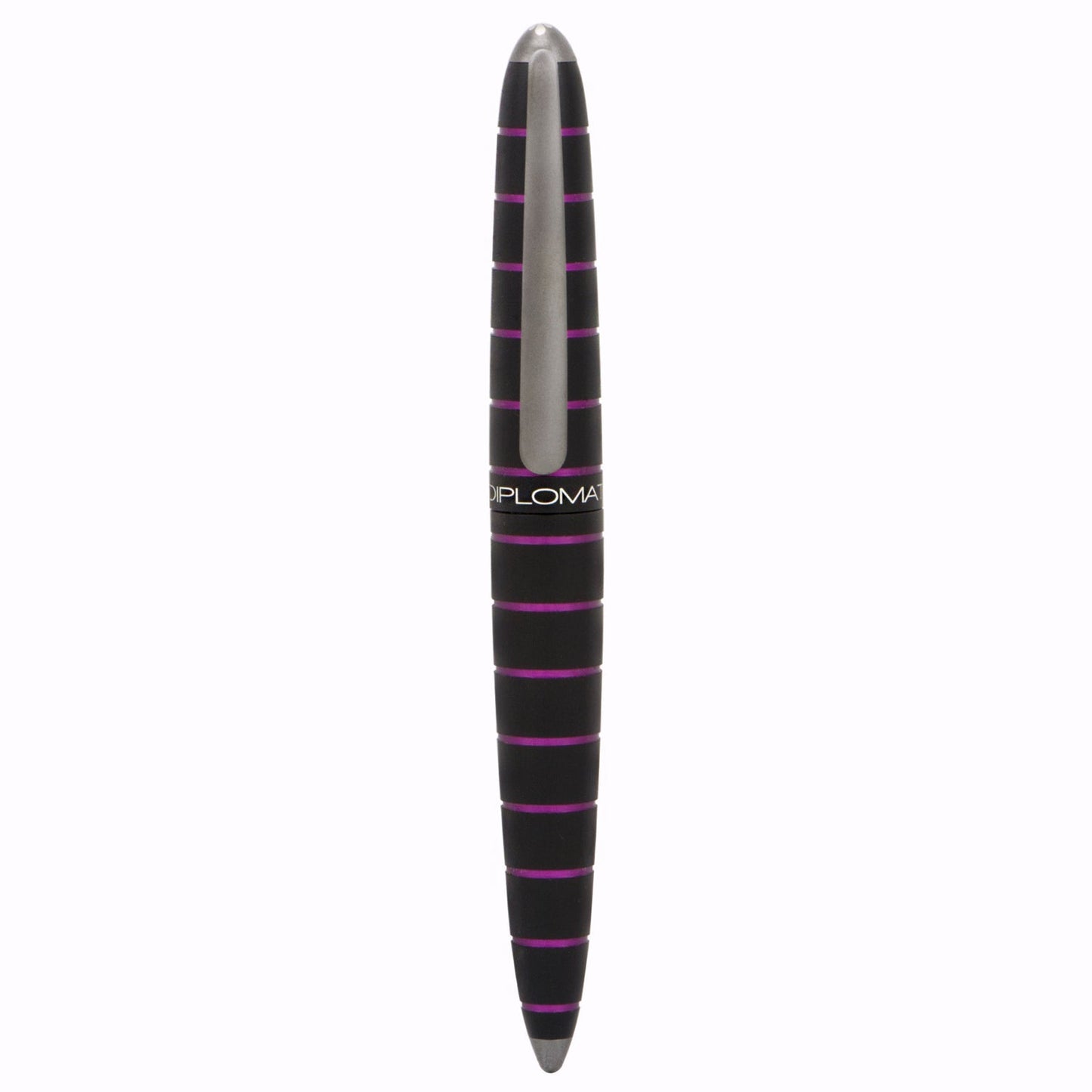 Diplomat Elox Black/Purple Roller Ball Pen D40353030