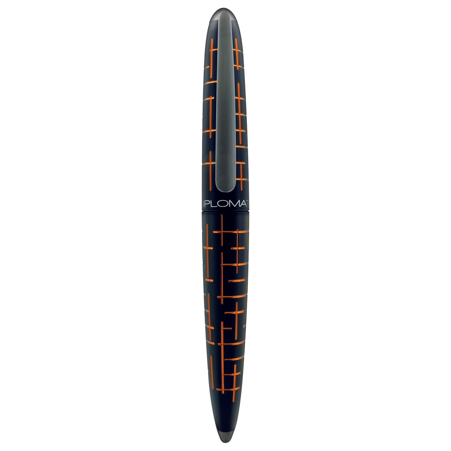 Diplomat Elox Matrix Black/Orange Fountain Pen