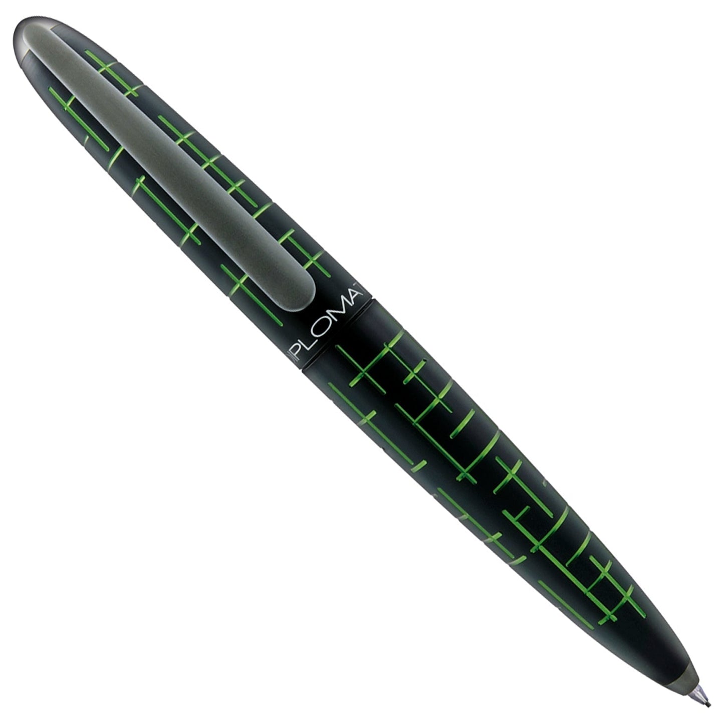 Diplomat Elox Matrix Black/Green Mechanical Pencil (0.7 MM) D40363050