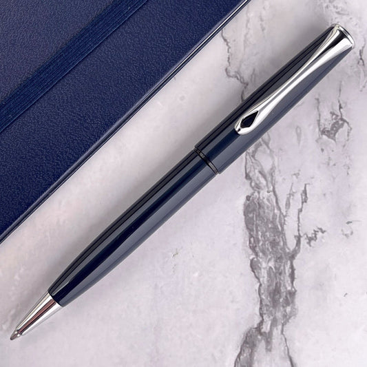 Diplomat Esteem Dark Blue CT Ballpoint Pen D40606040