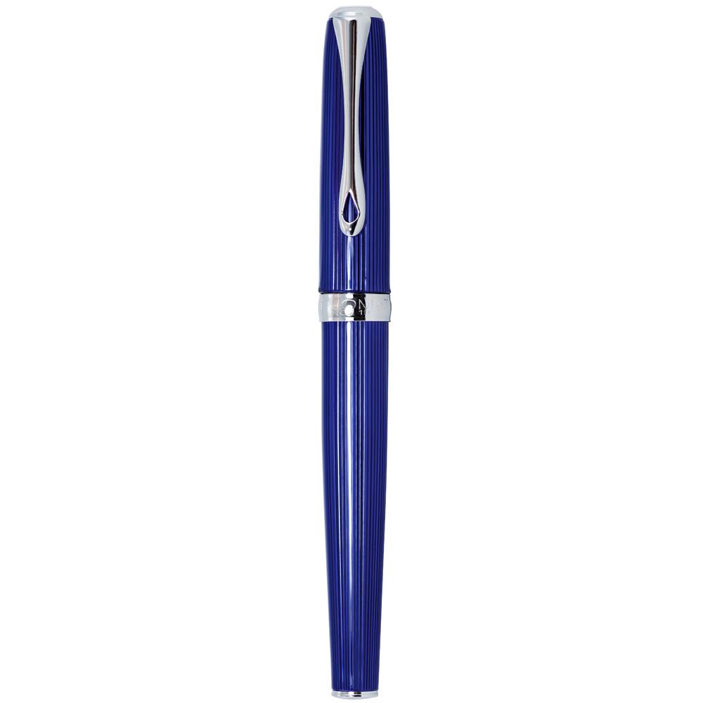 Diplomat Excellence A2 Skyline Blue/Chrome 14K Gold Fountain Pen