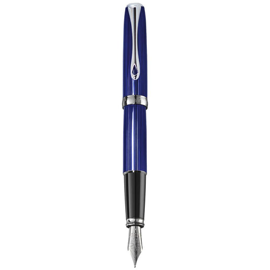 Diplomat Excellence A2 Skyline Blue/Chrome Fountain Pen