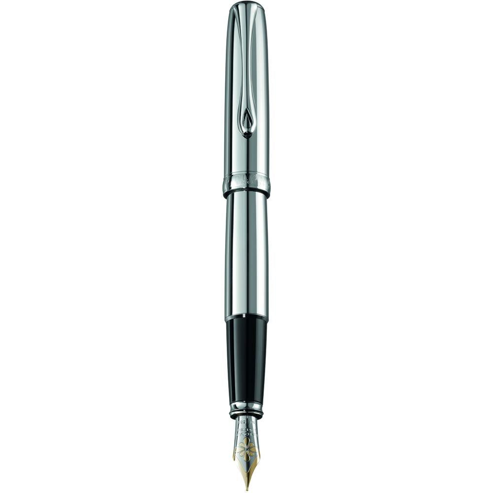 Diplomat Excellence A2 Chrome 14K Gold Fountain Pen