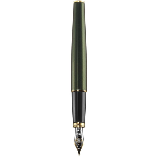 Diplomat Excellence A2 Evergreen/Gold 14K Gold Fountain Pen