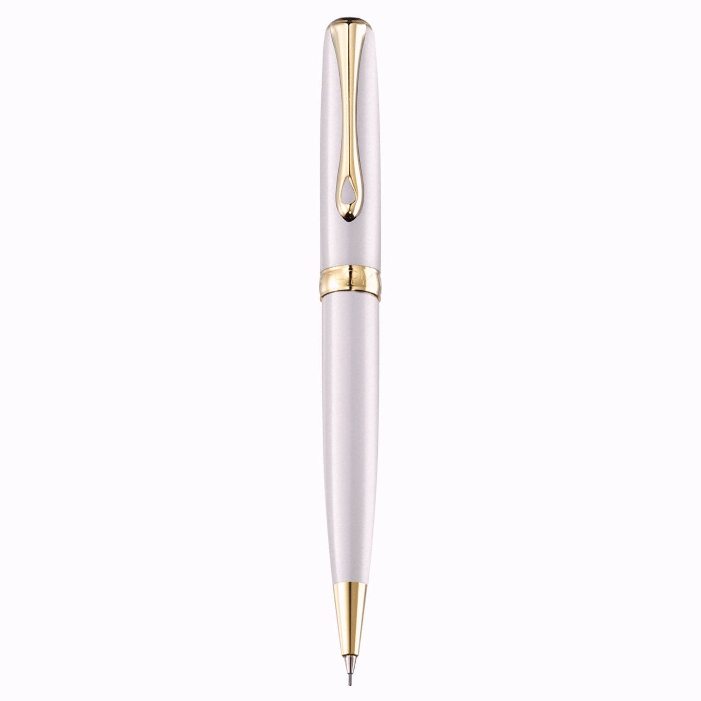 Diplomat Excellence A2 Pearl White Gold Mechanical Pencil (0.7 MM) D40219050