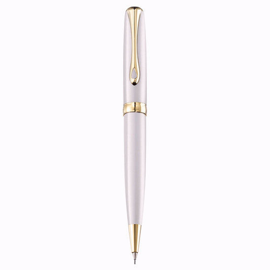 Diplomat Excellence A2 Pearl White Gold Mechanical Pencil (0.7 MM) D40219050