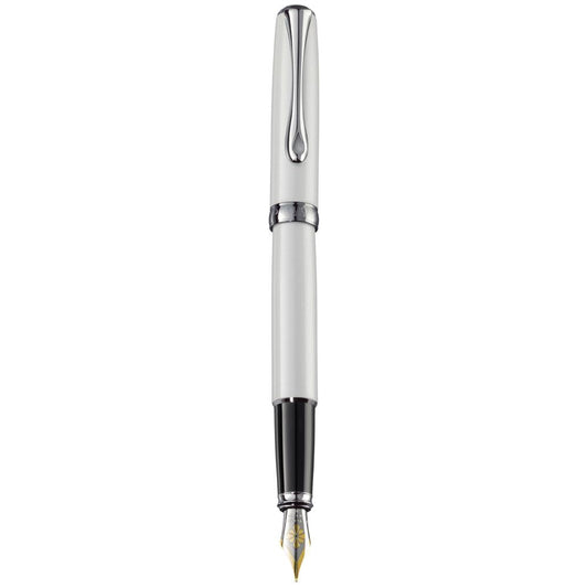 Diplomat Excellence A2 Pearl White 14K Gold Fountain Pen