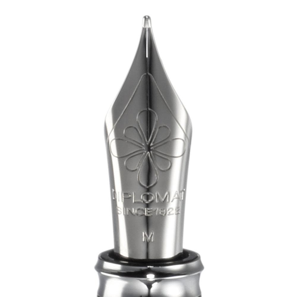 Diplomat Excellence A2 Marrakesh Chrome Fountain Pen