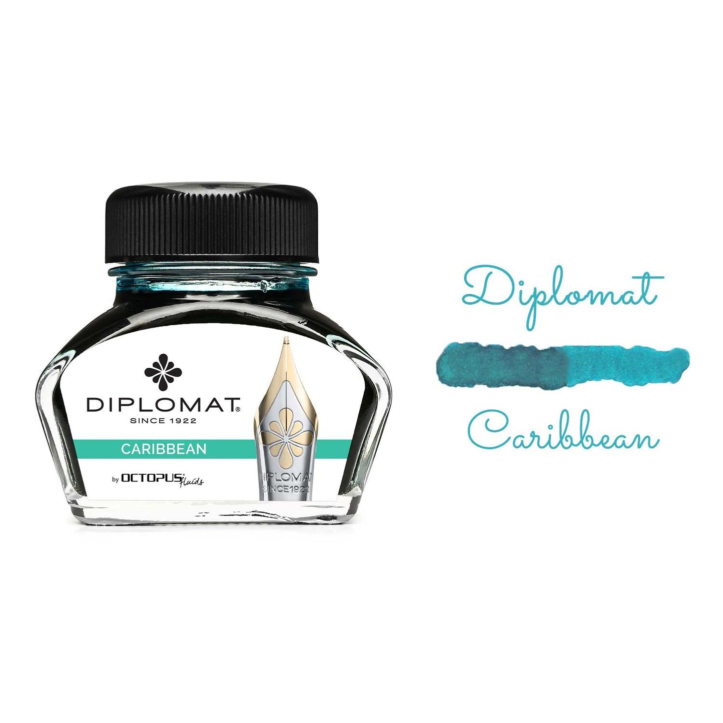 Diplomat Octopus Ink Bottle (Caribbean - 30 ML) D41001029