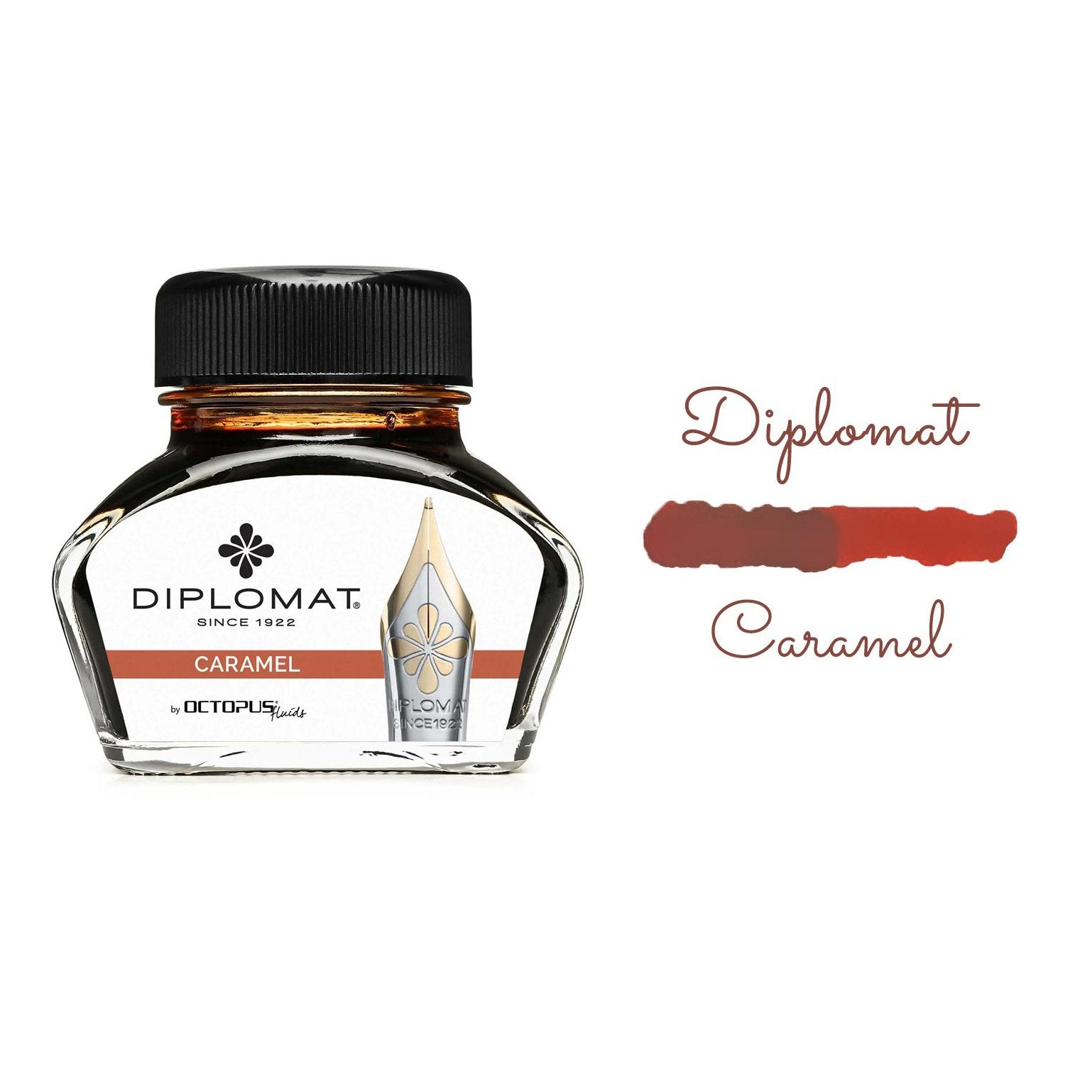 Diplomat Octopus Ink Bottle (Caramel - 30 ML) D41001023