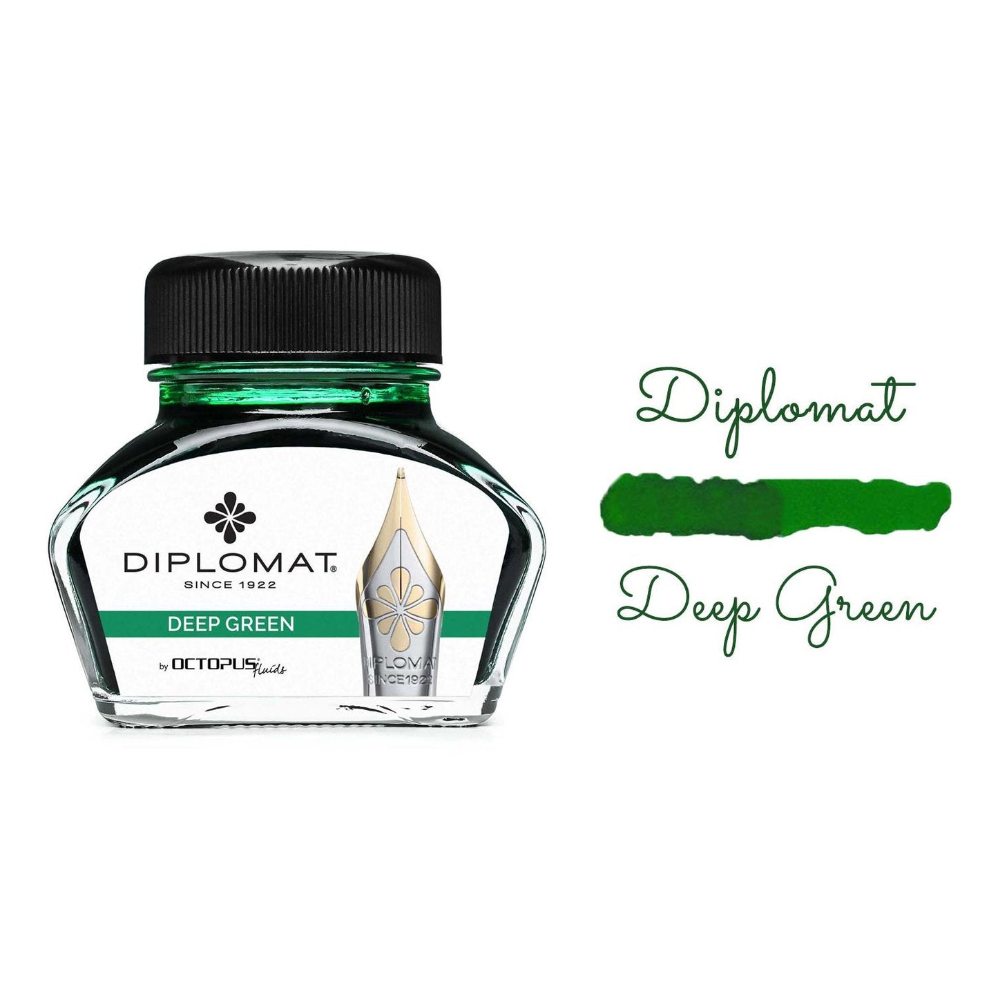 Diplomat Octopus Ink Bottle (Deep Green - 30 ML) D41001013