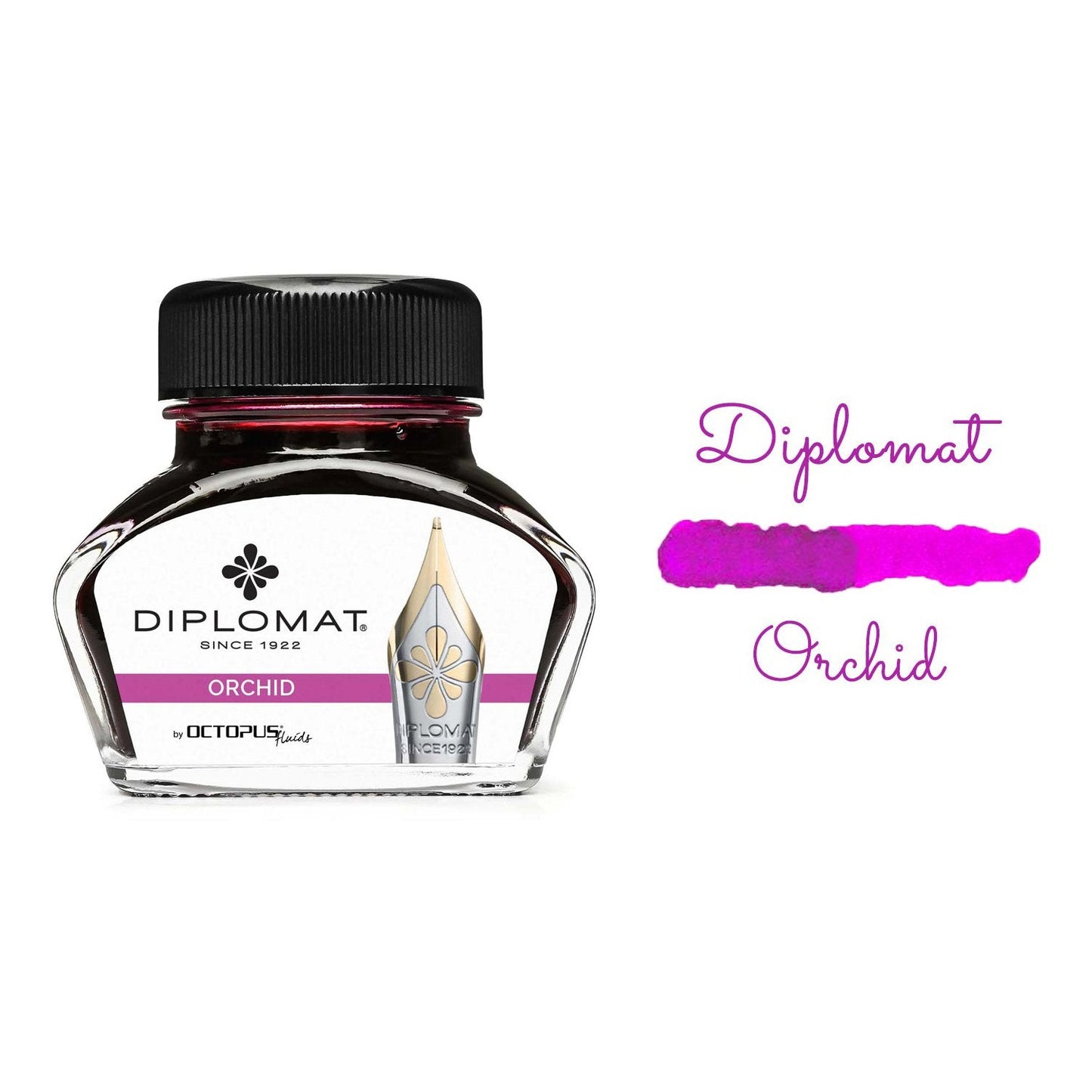 Diplomat Octopus Ink Bottle (Orchid - 30 ML) D41001012