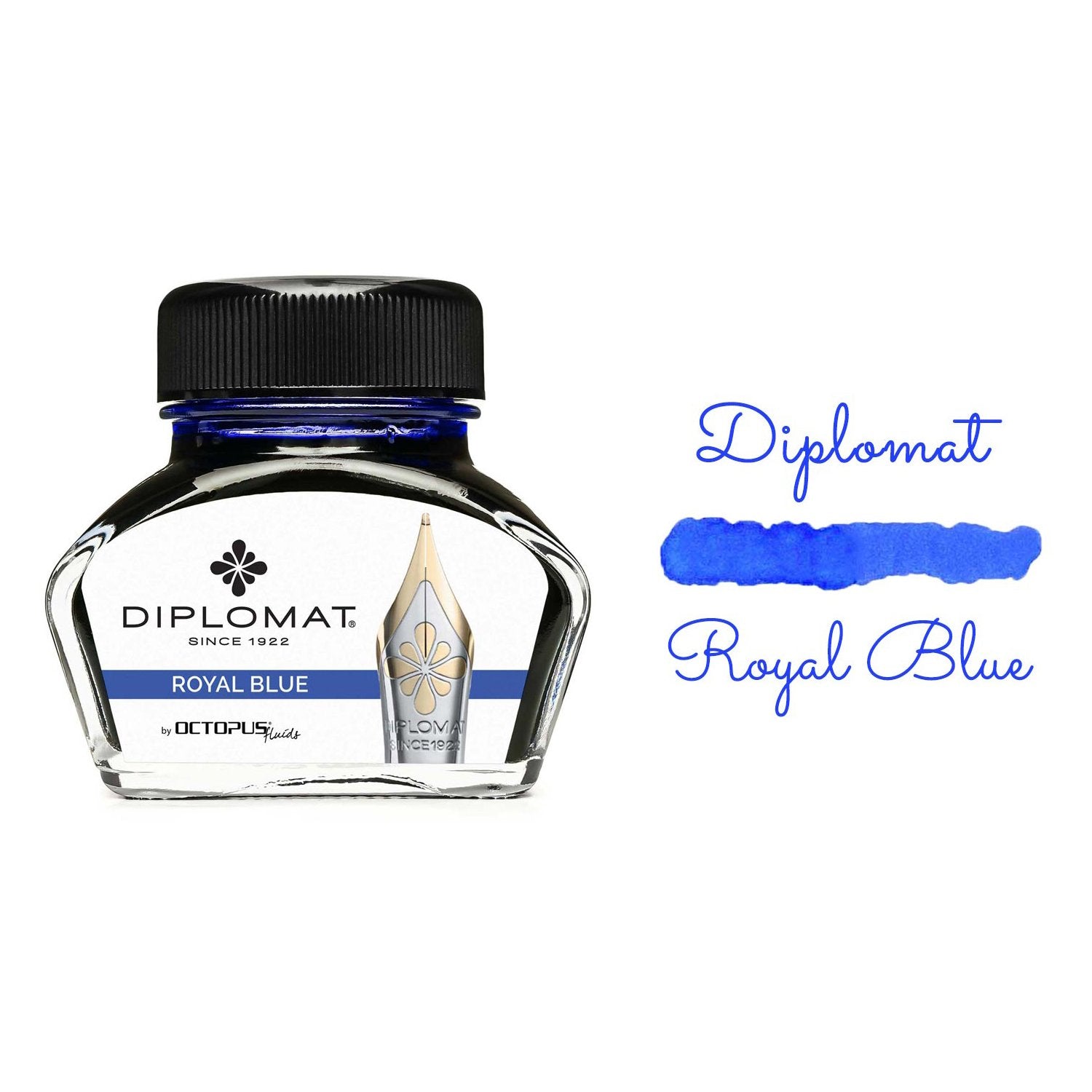 Diplomat Octopus Ink Bottle (Royal Blue - 30 ML) D41001003