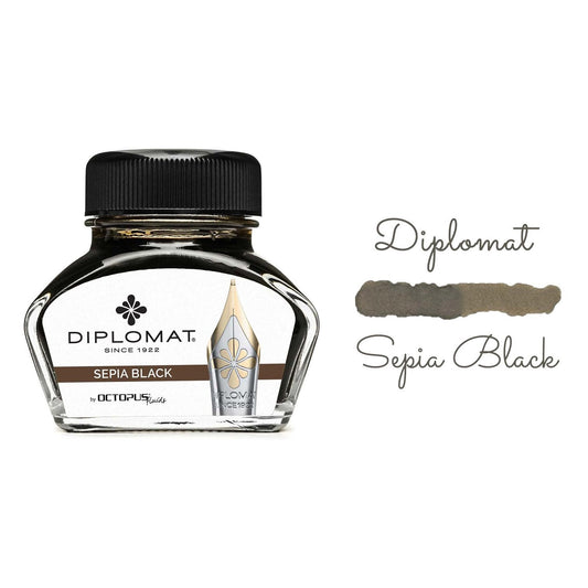 Diplomat Octopus Ink Bottle (Sepia Black - 30 ML) D41001001