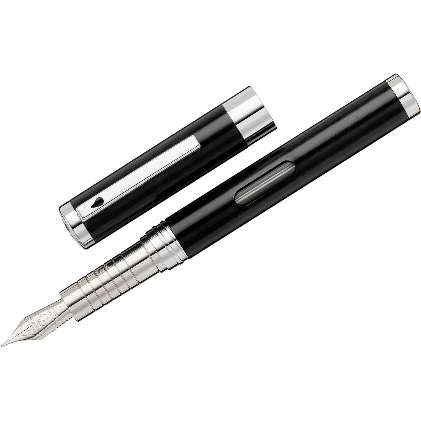 Diplomat Nexus Black CT Fountain Pen