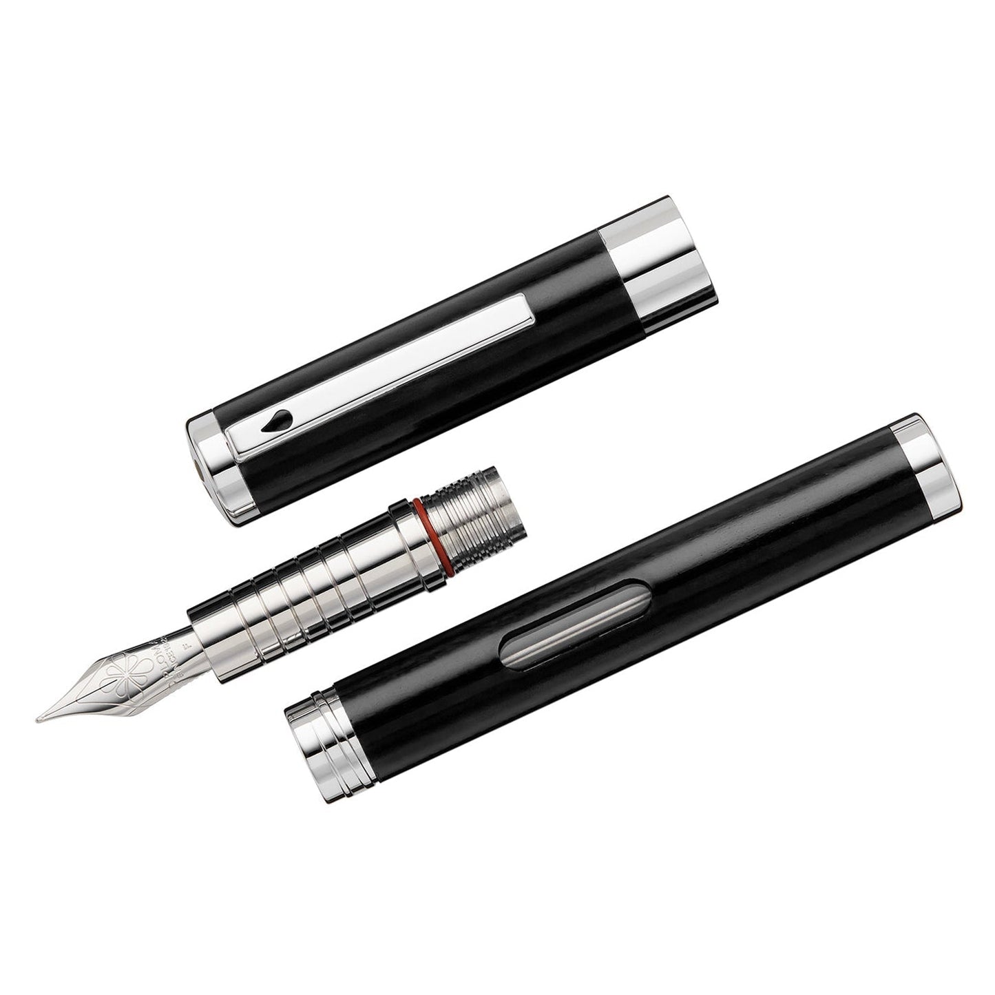 Diplomat Nexus Black CT Fountain Pen